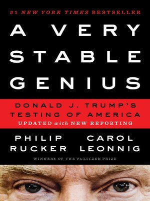 cover image of A Very Stable Genius